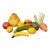 Italian Ceramic Fruit and Vegetables, 11 PCS For Sale