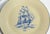 Tan 1950 Lenox Special Galatea 1854 Decorative Display Porcelain Plate 24k Gold Wall Hanger For Sale - Image 8 of 12