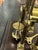 Large Chain Fusee Cathedral Skeleton Clock with Case and Key For Sale - Image 10 of 14