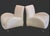 Mid Century Postmodern Italian Slant Back Club Chairs Newly Reupholstered - Pair For Sale - Image 4 of 13