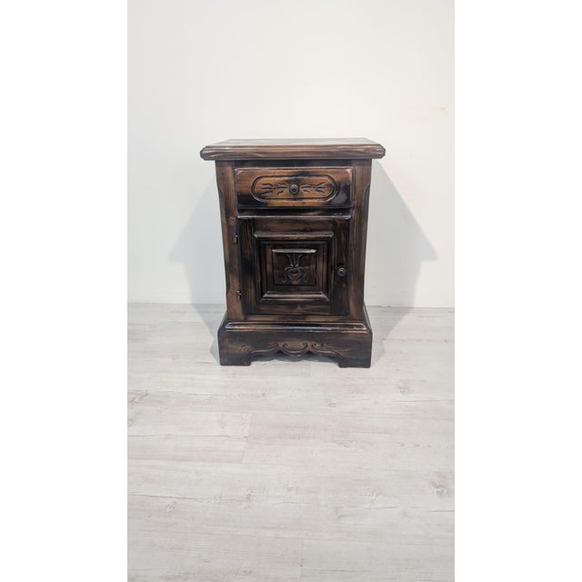 Rustic Wood Cabinet from Voglaner, 1968 For Sale - Image 12 of 12