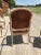 Italian Vintage Mid Century Italian Hand Carved Wood Armchairs- a Pair For Sale - Image 3 of 8