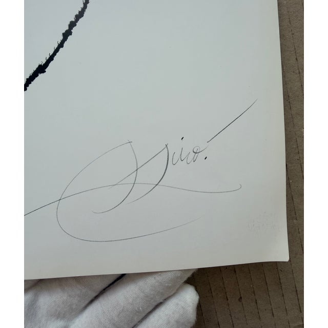 Vintage Roland Garros Poster from Joan Miró, France, 1991 For Sale - Image 3 of 7