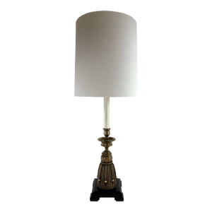 Vintage Norman Perry Bronze Table Lamp