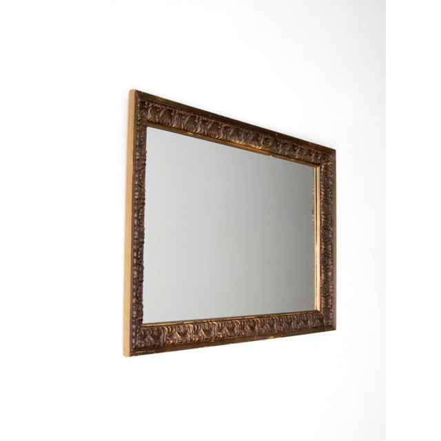 Vintage Hollywood Regency Mediterranean Revival Wall Mirror For Sale - Image 6 of 16