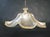 Italian 20th Century Murano Flower Pendant by Mazzega For Sale - Image 3 of 9