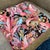 Botanical Jacquard Cushion Cover With Pink Piping For Sale - Image 11 of 16