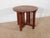 Kimball Antique Style Mission Prairie Arts & Crafts Oak Round Occasional Table For Sale - Image 13 of 18