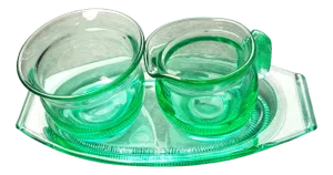 Pollux Glassware by Rudolfova, 1935, Set of 3