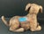 Wood Vintage Carved Solid Wood Dog Sculpture For Sale - Image 7 of 9