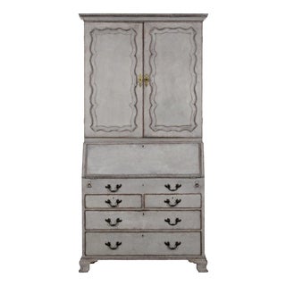 Scandinavian 2-Part Secretary, 1770s For Sale