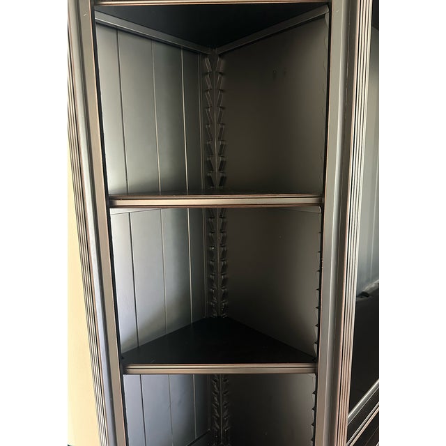 2020s Arhaus Athens Media Unit & Bookcase For Sale - Image 5 of 5