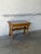 Mid-Century Modern Oak Tiled Top Coffee Table With Lower Slatted Shelf Vintage Mid-Century Modern 1970s For Sale - Image 3 of 11