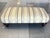 English George Smith Striped Ottoman For Sale - Image 3 of 12