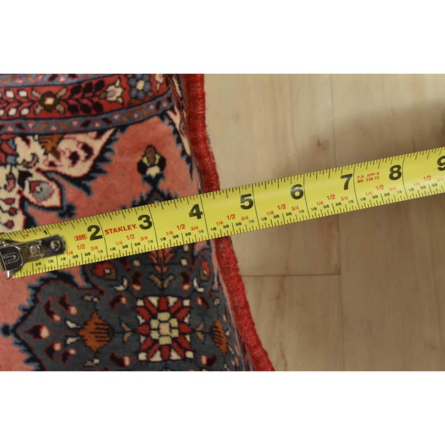 Roodbar Runner 2’4” X 22’7” Pink Wool Vintage Traditional Hand-Knotted Rug For Sale - Image 11 of 13