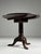 Brown English Tilt Top Table in Oa For Sale - Image 8 of 18