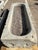 Metal 19th Century French Limestone Trough Basin With Iron Horse Tie Rings, Burgundy For Sale - Image 7 of 12