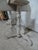 Swedish Pedestal Half Moon Tables Rare For Sale - Image 10 of 11