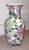 Beautiful hand-painted vintage Chinese vase. Brightly colored chinoiserie vase to complement any room. Hand-painted...