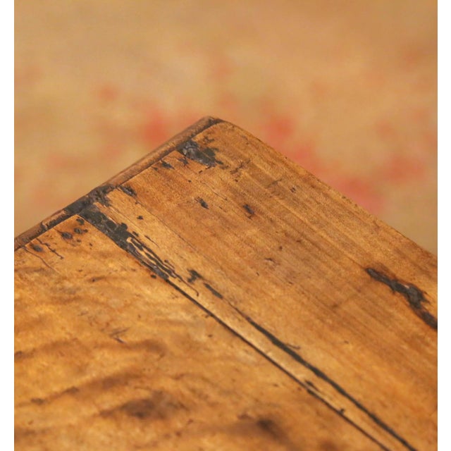 Brown Mid-18th Century Italian Baroque Carved Walnut Cassone Blanket Chest For Sale - Image 8 of 12