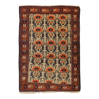 Early 20th Century Senneh Rug For Sale