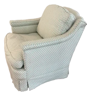Vintage Club Chair With Feather Down Cushions