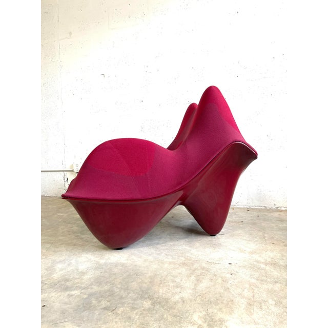 Ruby Red Greg Lynn “Ravioli” Chair For Sale - Image 8 of 12