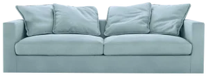 Rafael Sustainable Three-Seater Sofa by Davide Barzaghi