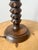Wood Vintage Turned Wood Table Lamp by Charles Dudouyt, 1940s For Sale - Image 7 of 14
