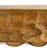 Vintage Katanga Wood Dimple Bench For Sale - Image 10 of 11