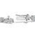 Embrace timeless elegance and enduring luxury with this exquisite 14K white gold diamond link bracelet, where...