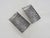 Vintage Aluminum Wall Lights, 1990s, Set of 2 For Sale - Image 6 of 7