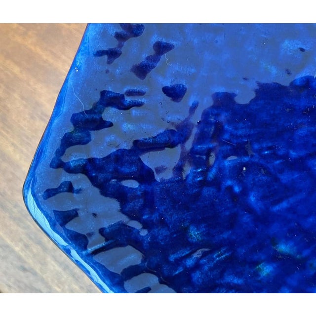 Mid-Century Brutalist Fat Lava Pottery Bowl, 1960s For Sale - Image 13 of 18