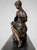 Black Napoleon III Euterpe Mantel Clock in Patinated Spelter by Japy Frères, 19th Century For Sale - Image 8 of 18