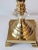 Mid-Century Modern 20th Century Brass 2 Light Table Lamp With Shade For Sale - Image 3 of 8