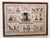Traditional Antique Early 1900s Framed Children's Etiquette Cross Stitch For Sale - Image 3 of 13