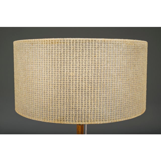 Mid-Century Modern Austrian Brass Table Lamp by J.T. Kalmar, 1960s For Sale - Image 6 of 8