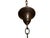 Antique Spanish Revival 5 Light Chandelier With Original Polychrome Paint For Sale - Image 4 of 13