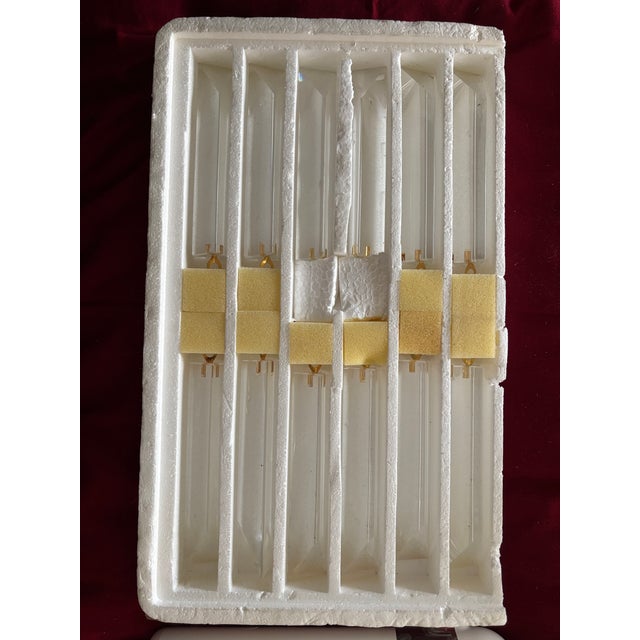 Cristal Triedri Murano Glass Chandelier by Venini For Sale - Image 9 of 18