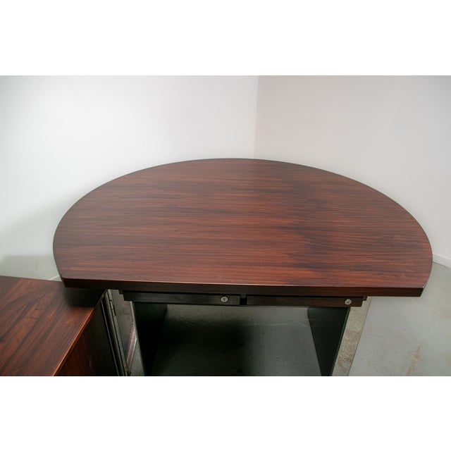 Galileo Series Executive Desk by Ennio Fazioli for Mim Roma, 1970s For Sale - Image 4 of 18