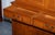 Wood Vintage English Burr Yew Wood 3 Door Glazed Display Bookcase Cabinet For Sale - Image 7 of 18