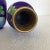 Metal Blue Cloisonné Vases Decorated in Traditional Chinese Wealth Flowers - A Pair For Sale - Image 7 of 13