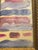 1970s Small Abstract in Purple Acrylic on Paper Painting Framed For Sale - Image 4 of 4