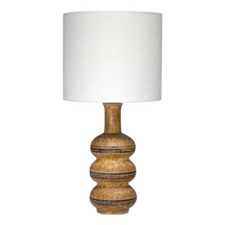 Ceramic Table Lamp by Jette Hellerøe for Axella Keramik, Denmark, 1970s For Sale