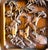 Chinese Vintage Wood Carving of Two Deer in a Wood Frame For Sale - Image 4 of 11