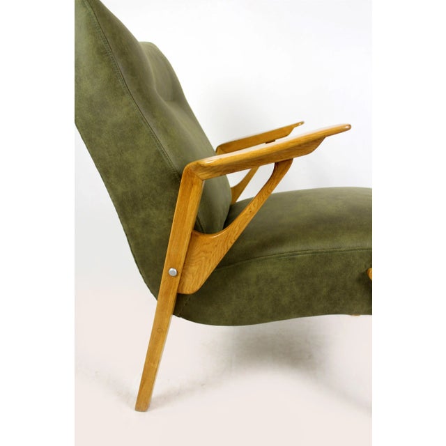 Mid-Century Ash Armchair, 1960s For Sale - Image 11 of 17