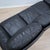 Vintage Black Leather Sofa, 1970s For Sale - Image 9 of 14