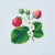Contemporary Sample - Schumacher x Johnson Hartig Strawberry Hill Wallpaper in Blue For Sale - Image 3 of 4