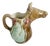 20th Century Majolica Pitcher with Horse Decoration, France For Sale