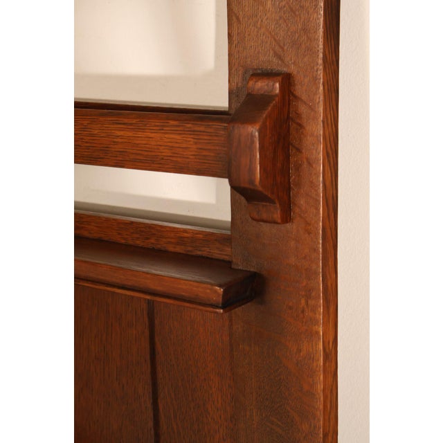 Antique Gustav Stickley Mission Oak Plate Rack #903 For Sale - Image 12 of 18